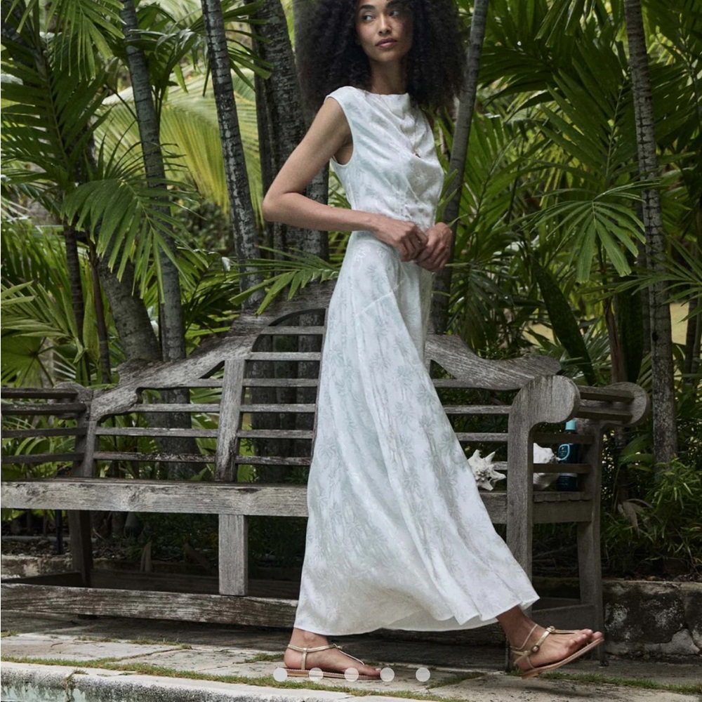 DOEN - Sold out Louisa Dress in Salt Marguerite Jolie